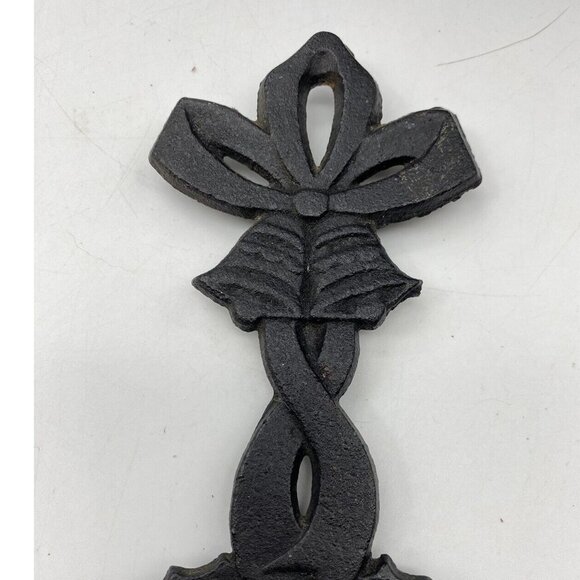 Vtg Cast Iron & Ceramic Trivet Lego Japan‎ 1970s Peach Fruit On White - Picture 2 of 10